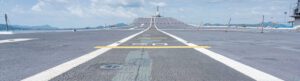 Aircraft carrier flight deck image